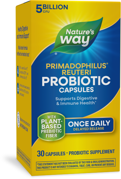 Primadophilus® Reuteri Probiotics - 30 capsules By Nature's Way