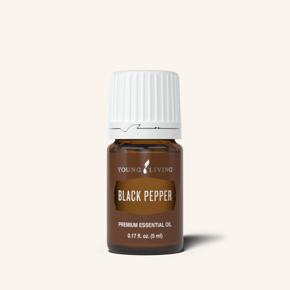 Black Pepper is beautifully fragrant when used aromatically. Inhale directly for its energizing aroma or pair with other oils such as Peppermint, Wintergreen, or Clove.