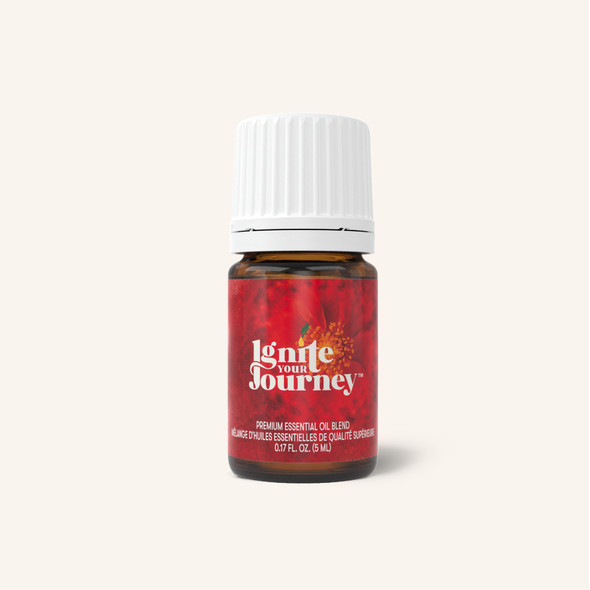 Fuel your inner fire! Reach for the energizing aroma of Ignite Your Journey essential oil blend as you work to reignite your life’s passion and purpose.
