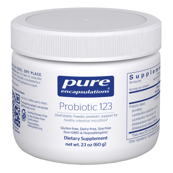 Probiotic 123 60 Grams by Pure Encapsulations