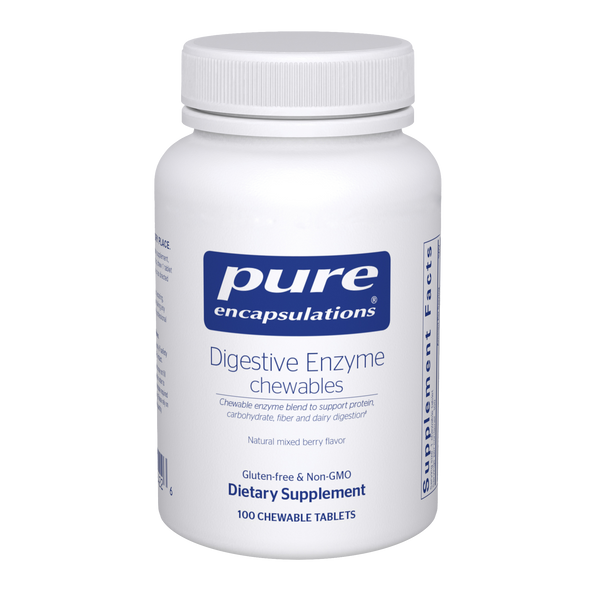 Digestive Enzyme chewables 100 Chewable Tablets by Pure Encapsulations