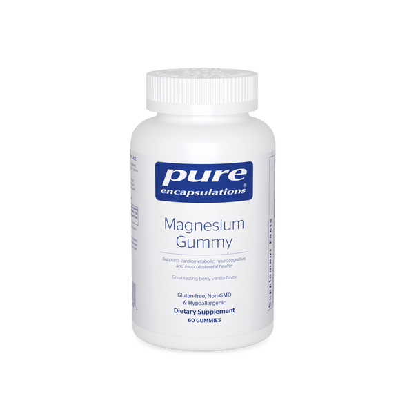 Magnesium Gummy 60 Gummies by Pure Encapsulations
