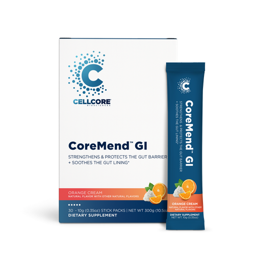 CoreMend GI by Cellcore Biosciences 30 - 10 g (0.35oz) powder stick packs