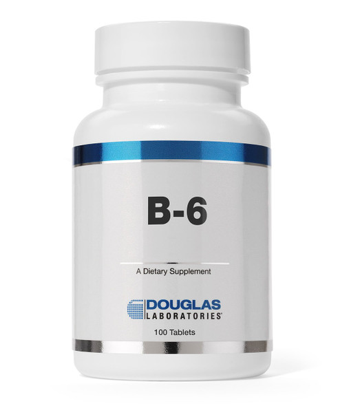 B-6 100 mg. (250 capsules) by Douglas Labs