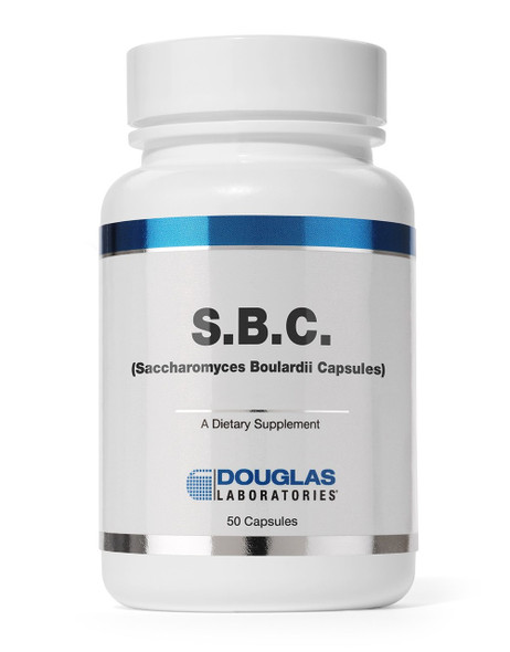 S.B.C. (SACCHAROMYCES BOULARDII) 50 capsules by Douglas Labs S.B.C. (SACCHAROMYCES BOULARDII) 50 capsules by Douglas Labs