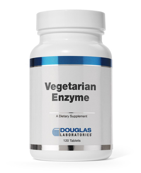 Vegetarian Enzyme 120 tablets by Douglas Labs