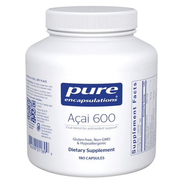Açai 600 180 capsules by Pure Encapsulations