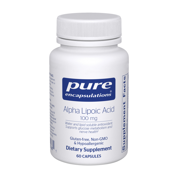 Alpha Lipoic Acid 100 mg 120 capsules by Pure Encapsulations