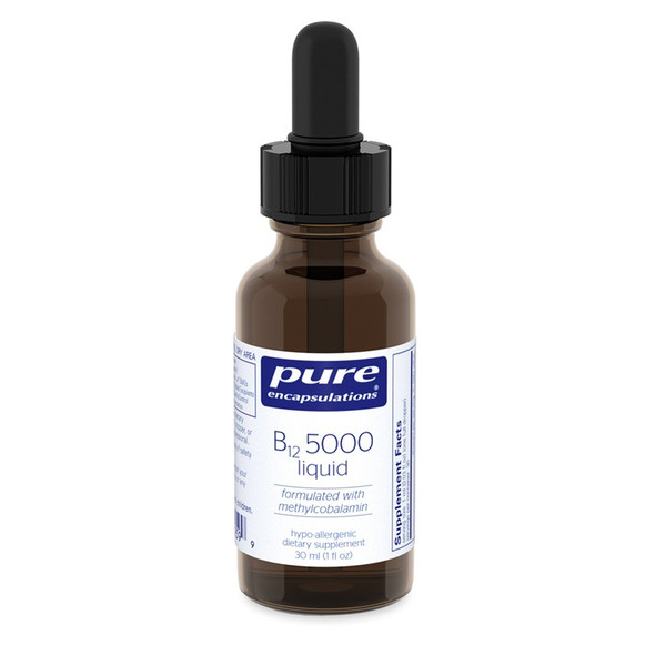 B12 5000 liquid 30 ml (1 fl oz) by Pure Encapsulations