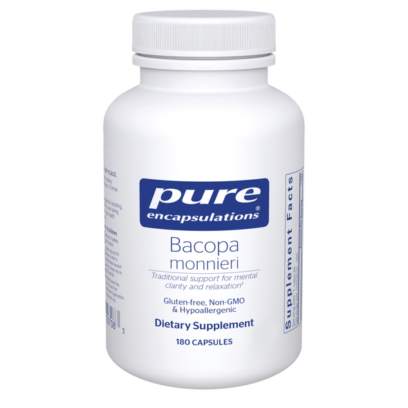 Bacopa monnieri 180 capsules by Pure Encapsulations