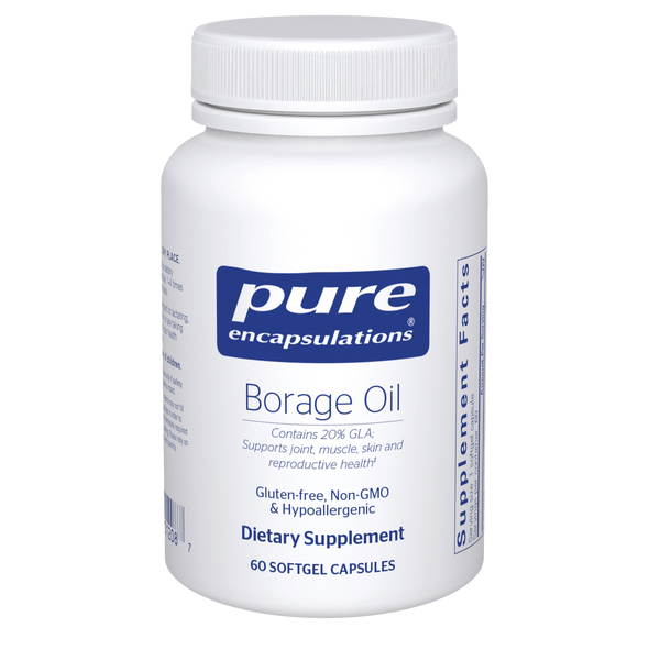 Borage Oil 1,000 mg 180 softgel capsules by Pure Encapsulations