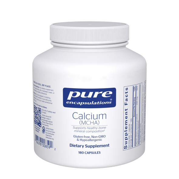 Calcium (MCHA) 180 capsules by Pure Encapsulations