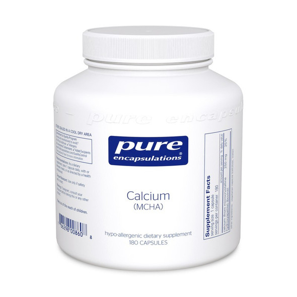 Calcium (MCHA) 180 capsules by Pure Encapsulations