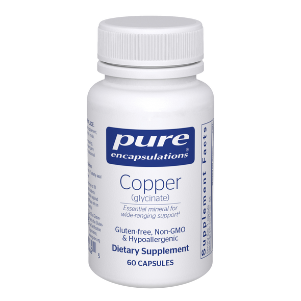 Copper (glycinate) 60 capsules by Pure Encapsulations