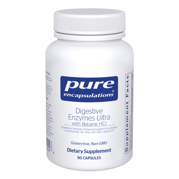 Digestive Enzymes Ultra w/Betaine HCl 90 capsules by Pure Encapsulations