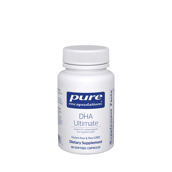 DHA Ultimate 60 softgel capsules by Pure Encapsulations