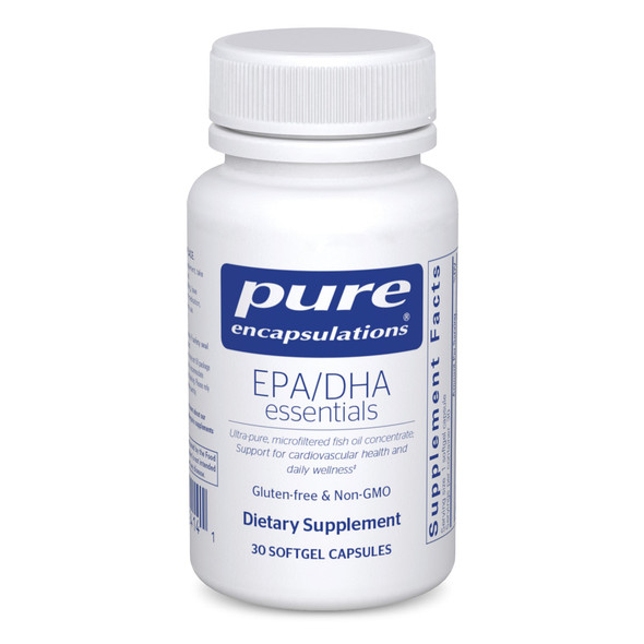 EPA/DHA essentials 1,000 mg 180 softgel capsules by Pure Encapsulations