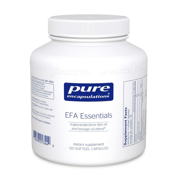 EFA Essentials 120 capsules by Pure Encapsulations