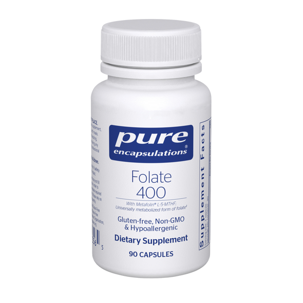 Folate 400 - 90 capsules by Pure Encapsulations