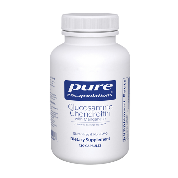 Glucosamine Chondroitin with Manganese 360 capsules by Pure Encapsulations