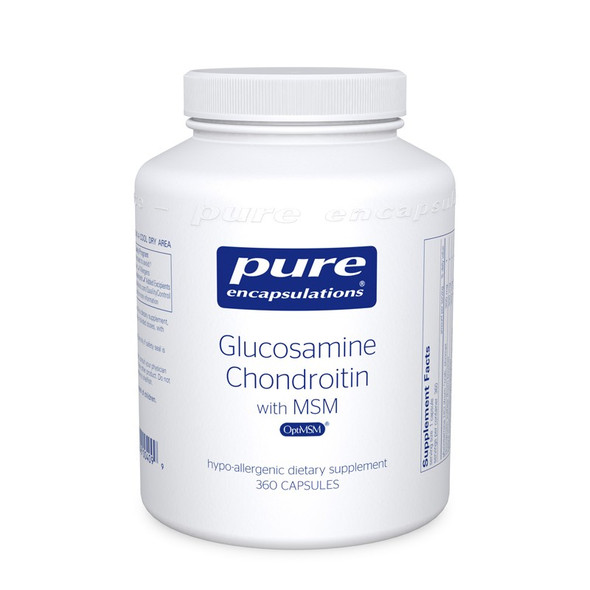 Glucosamine Chondroitin with MSM 120 capsules by Pure Encapsulations