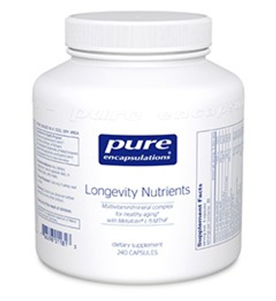 Longevity Nutrients 240 capsules by Pure Encapsulations