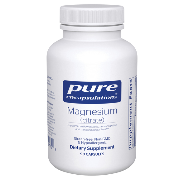 Magnesium (citrate) 90 capsules by Pure Encapsulations