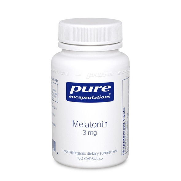 Melatonin 0.5 mg 180 capsules by Pure Encapsulations