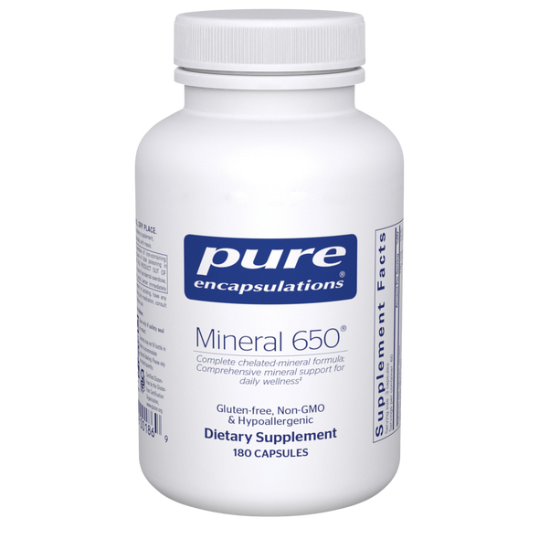 Mineral 650 - 180 capsules by Pure Encapsulations