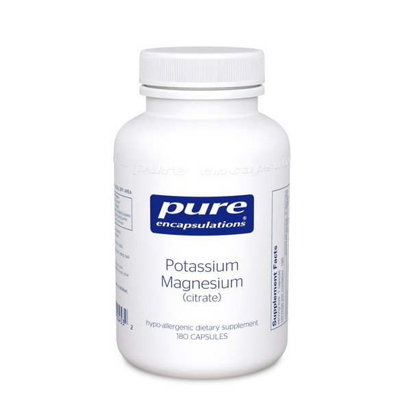 Potassium Magnesium (citrate) 180's - 180 capsules by Pure Encapsulations