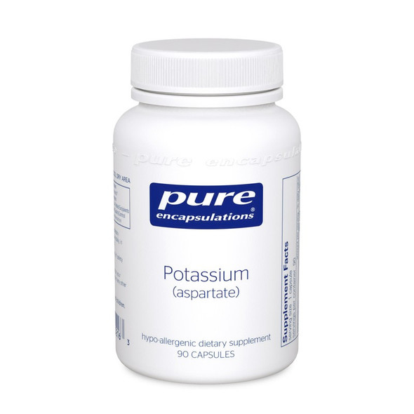 Potassium (aspartate) 90 capsules by Pure Encapsulations