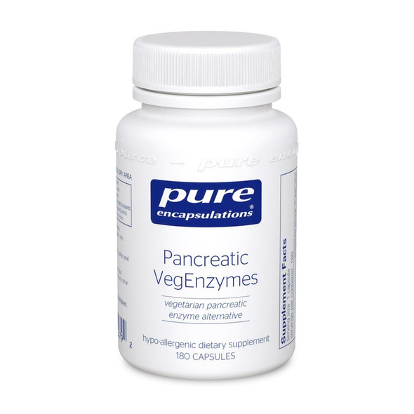 Pancreatic VegEnzymes 180 capsules by Pure Encapsulations