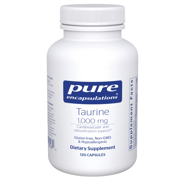 Taurine 1,000 mg 120 capsules by Pure Encapsulations
