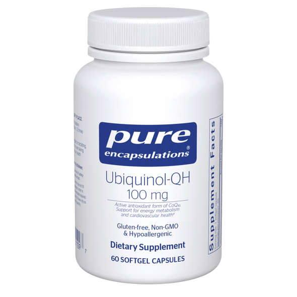 UbiquinoL-QH 100 mg 60 softgel capsules by Pure Encapsulations