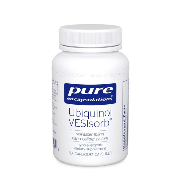 Ubiquinol VESIsorb® 60 softgel capsules by Pure Encapsulations