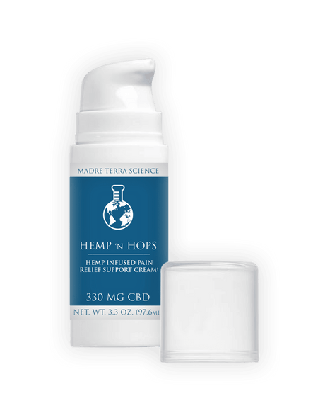 New name, Hemp & Hops, same ingredients, added C B D