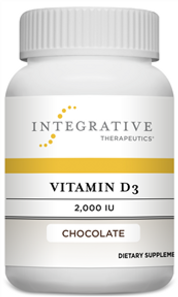 Vitamin D3 2,000 IU - 120 Chewable Tablet By Integrative Therapeutics Vitamin D3 2,000 IU - 120 Chewable Tablet By Integrative Therapeutics