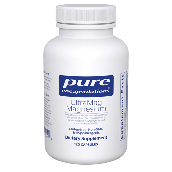 UltraMag Magnesium120 capsules by Pure Encapsulations