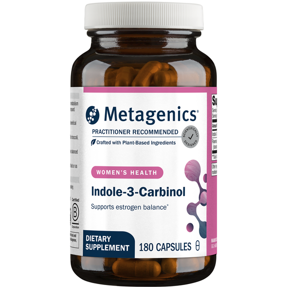 Indole-3-Carbinal (formerly named Meta I 3 C) By Metagenics 180 Capsules Indole-3-Carbinal (formerly named Meta I 3 C) By Metagenics 180 Capsules
