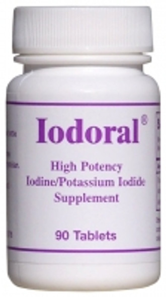 Iodoral IOD-12.5 by Optimox 180 Tablets