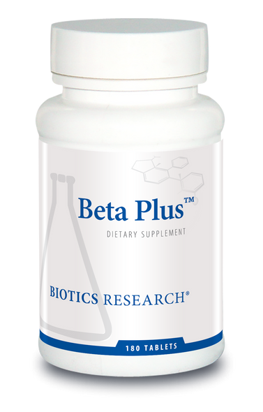 Beta Plus by Biotics Research 180 Tablets