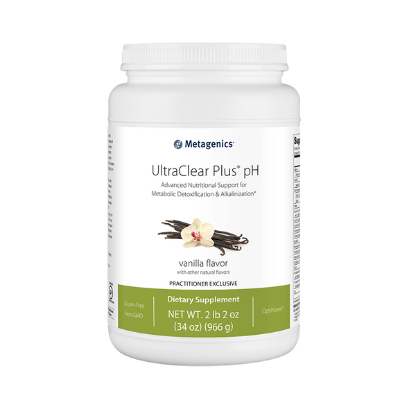 UltraClear Plus pH Vanilla Flavor By Metagenics 2 lb 0.59 oz (924 g)