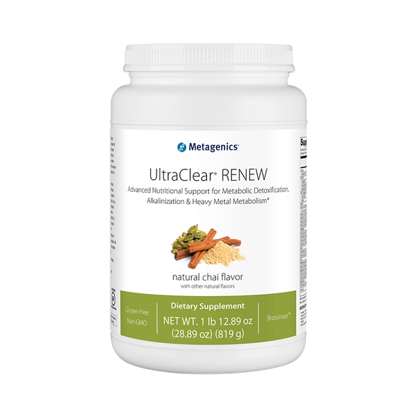 UltraClear RENEW Detox Powder (Chai) By Metagenics 26.67 oz 1 lb 10.67 oz (756 g) UltraClear RENEW Detox Powder (Chai) By Metagenics 26.67 oz 1 lb 10.67 oz (756 g)
