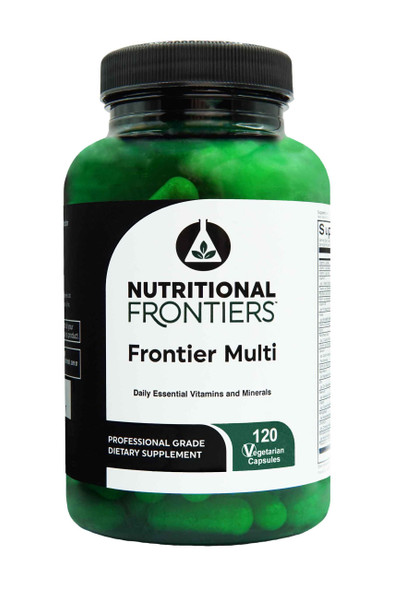 Frontier Multivitamin by Nutritional Frontiers 120 Vege Capsules