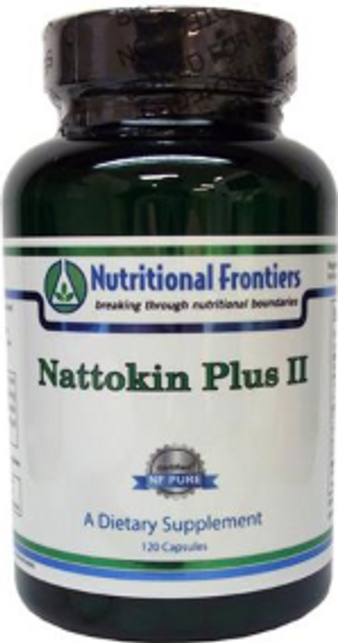 Nattokin Plus by Nutritional Frontiers 120 Vege Capsules Nattokin Plus by Nutritional Frontiers 120 Vege Capsules