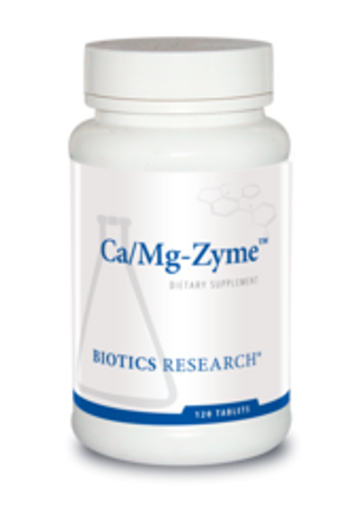 Ca/Mg-Zyme by Biotics Research Corporation 120 Tablets