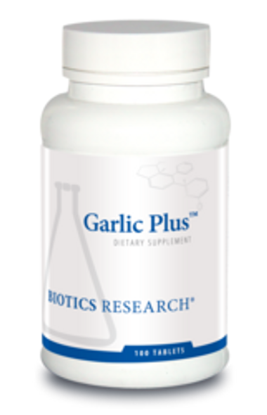 Garlic Plus by Biotics Research 100 Tablets