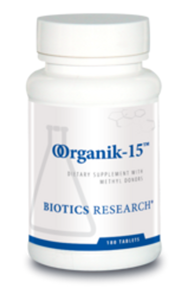 Oorganik-15 by Biotics Research Corporation 180 Tablets