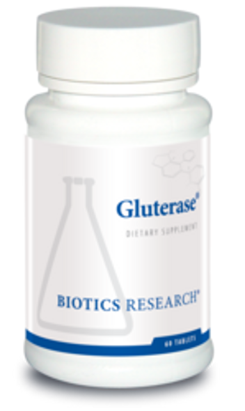 Gluterase by Biotics Research Corporation 60 Tablets