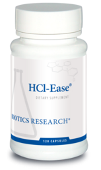 HCl-Ease by Biotics Research Corporation 120 Capsules